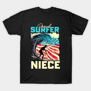 Proud Surfer Niece T-Shirt